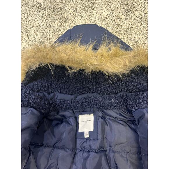 🌟3 for $35🌟 Tahari Boys Navy Parka Winter Coat, Navy Jacket Size 4T‎ Hooded - Picture 10 of 12